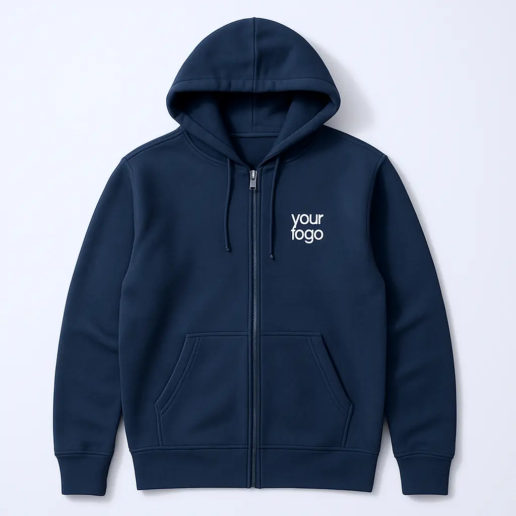 Full-Zip Hooded Sweatshirt | Hoodie