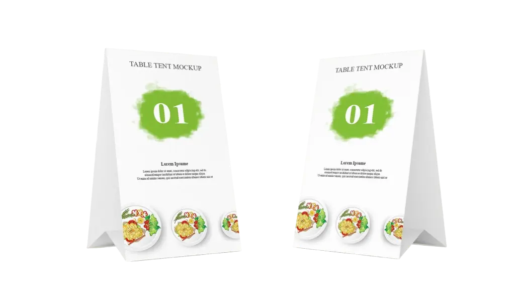 Table Tent Cards