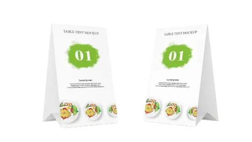 Table Tent Cards