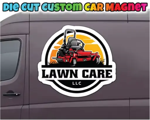 Die-Cut Car Magnet