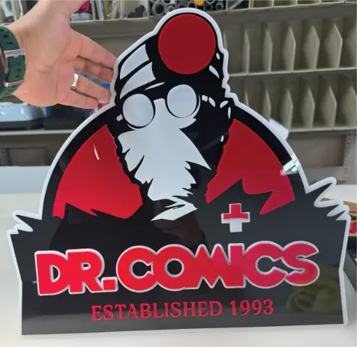 Customs Indoor Acrylic Signs