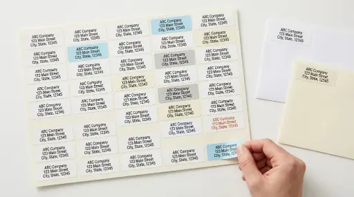 Return Address Labels